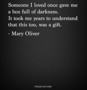 box of darkness mary oliver